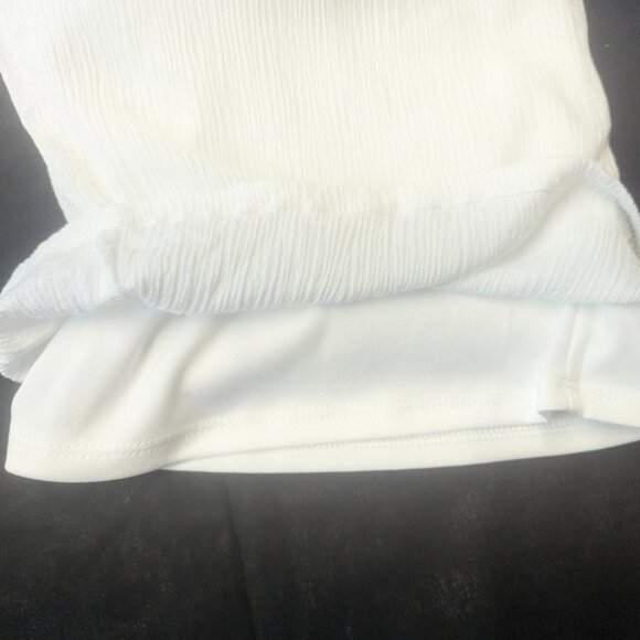 I.N. Studio Petite Medium White Wide Legged Pants - Picture 11 of 13